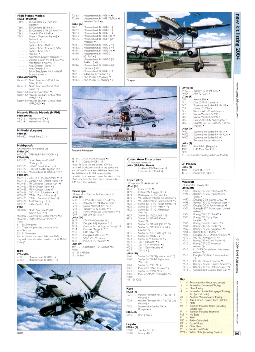 Scale Aviation Modeller International 2004-03